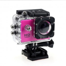 1080p 12MP Action Camera Full HD 2.0 Inch Screen 30 m 98 Foot Waterproof Sports Camera with Accessories Kits for Bicycle Motorcycle Diving Swimming etc
