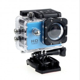1080p 12MP Action Camera Full HD 2.0 Inch Screen 30 m 98 Foot Waterproof Sports Camera with Accessories Kits for Bicycle Motorcycle Diving Swimming etc
