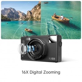 Digital Camera 1080P 48MP Video Camcorder 3.0 Inch TFT LCD Screen Auto Focus 16X Digital Zoom Anti-shake
