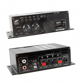 High Quality 1 Set 800W 2 Channel BT Mini HIFI Power Amplifier Audio Stereo Amp Home Car FM
