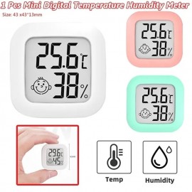 1PC High Precision Digital LCD Thermometer and Hygrometer Indoor Mini Household Temperature Sensor Household Stonego Hygrometer Gauge
