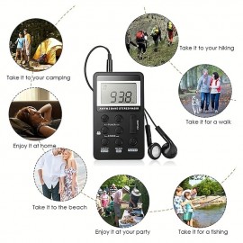 103 Radios FM Radio AM Radio for Bedroom Indoor Outdoor
